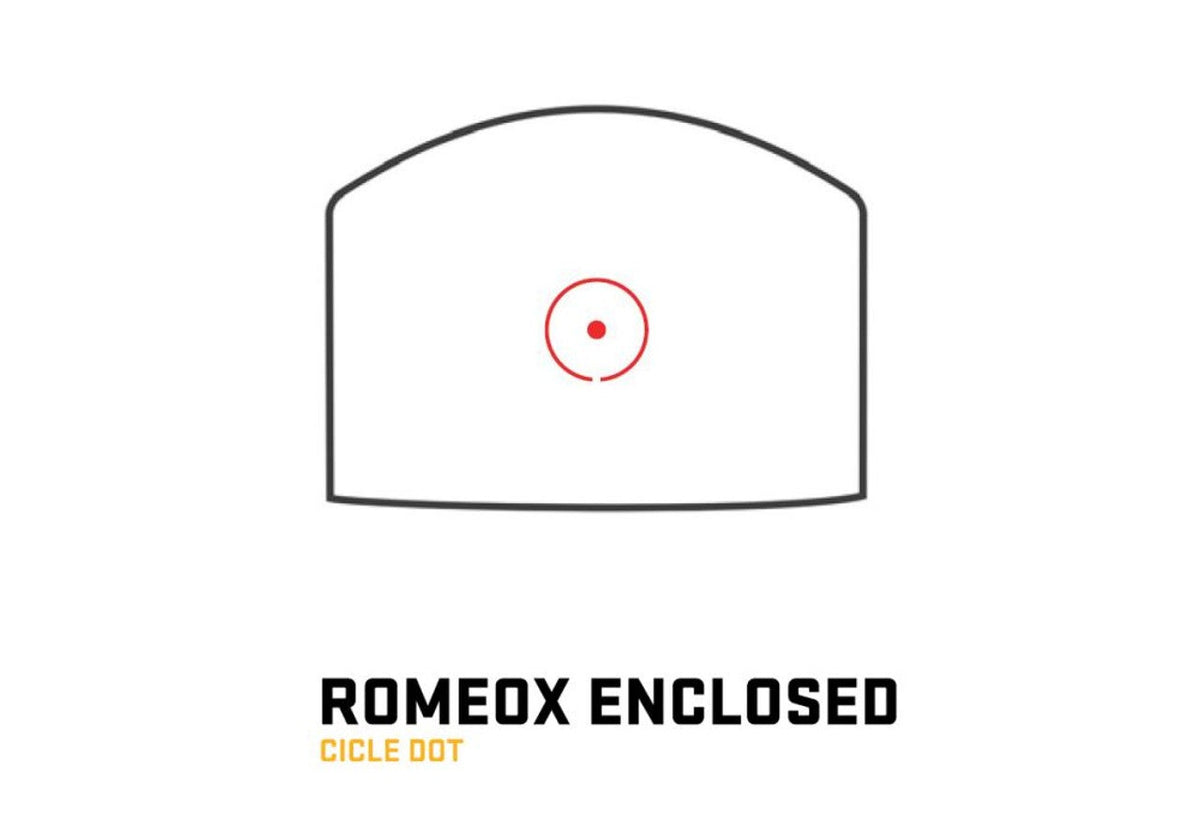 Sig Sauer ROMEO-X PRO 1x24 Circle Dot FDE rödpunktsikte, produktbild 6