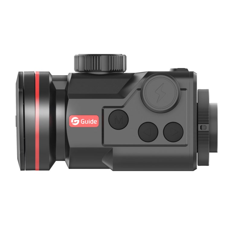 Guide TB650LS clip-on värmesikte från sidan med knappsats
