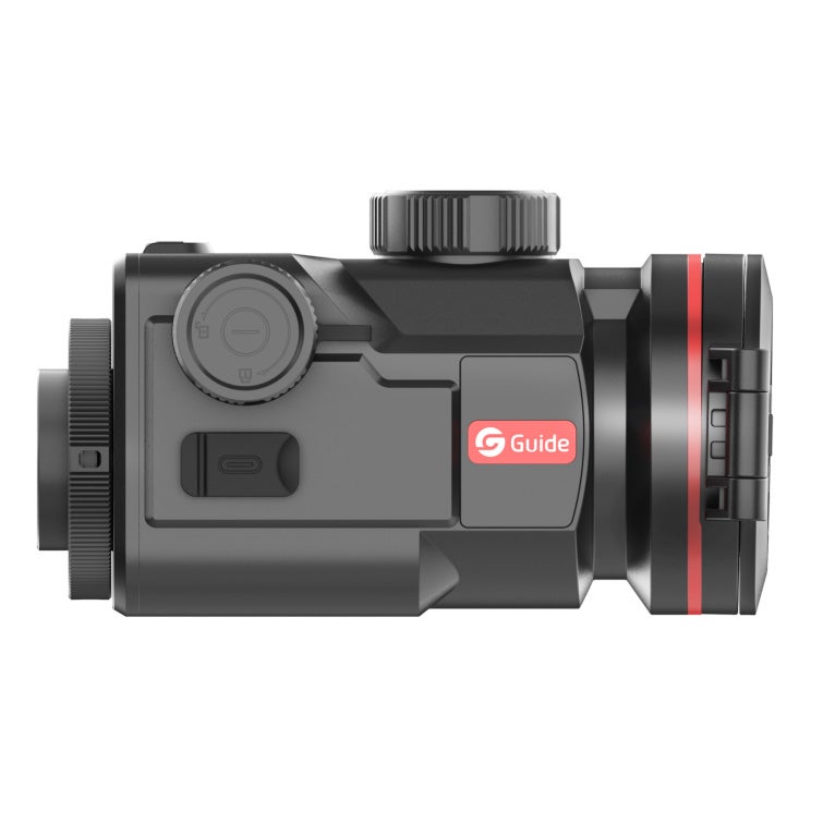 Guide TB650LS clip-on värmesikte från andra sidan med batterilucka