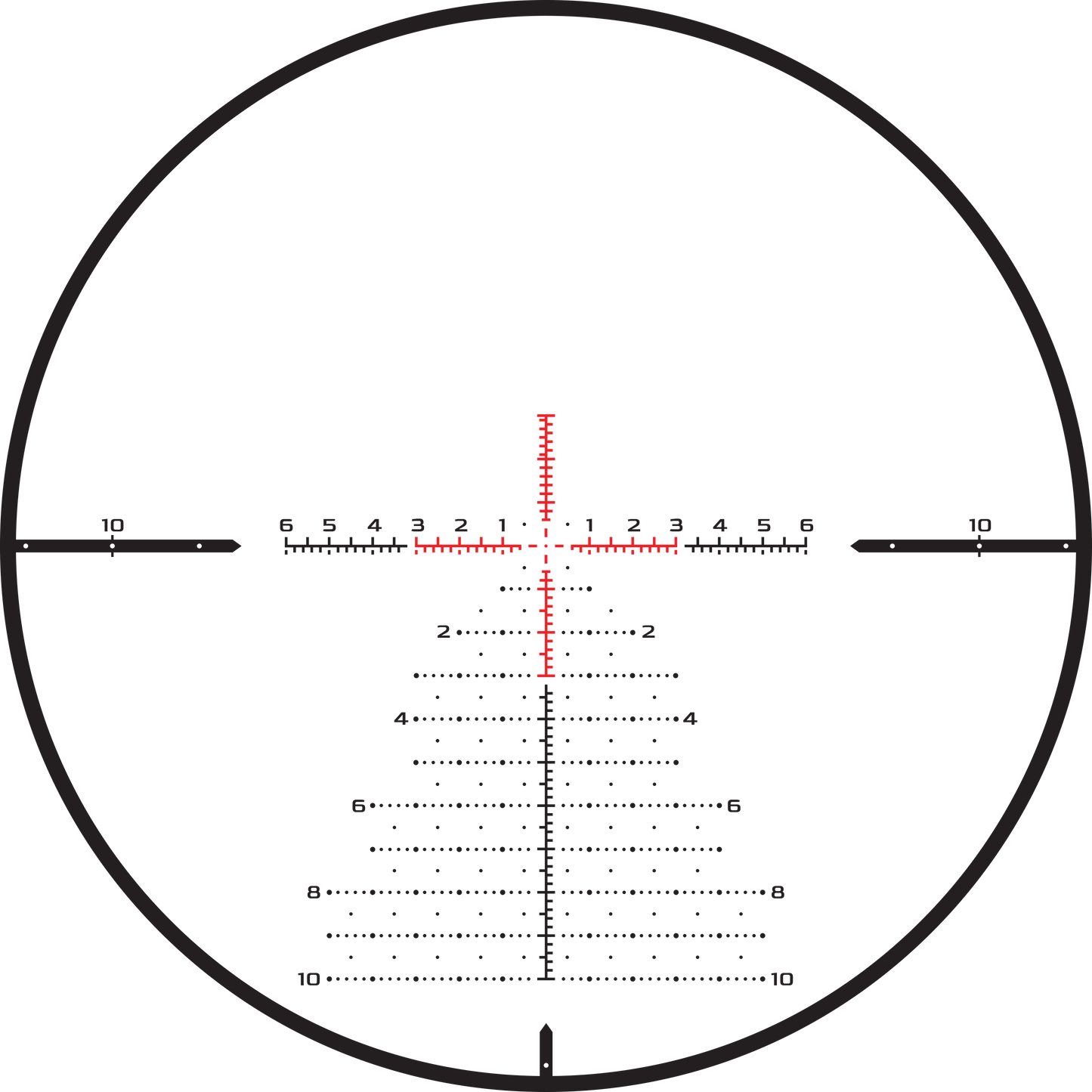 Telson Toxin Gen2 3-18x50 MRAD PH2 FFP kikarsikte, PH2-riktmedel