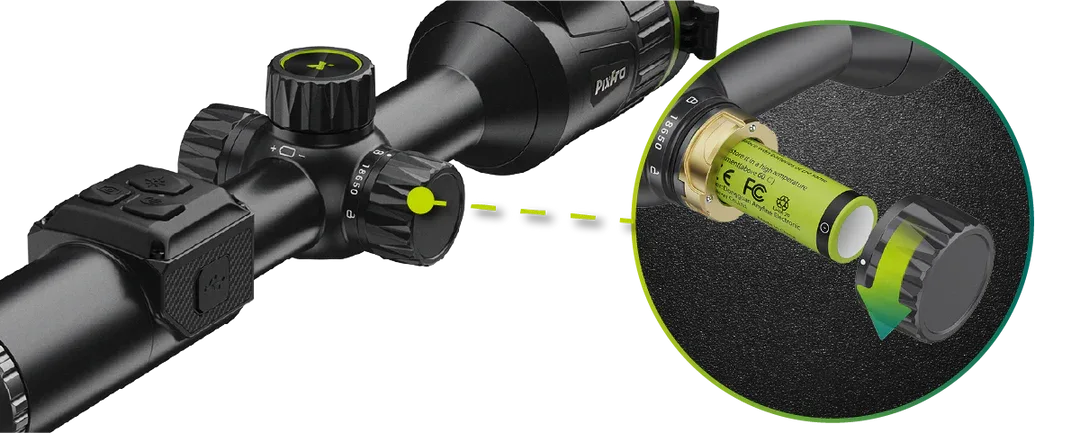 PixFra Volans V850 LRF 4K Mörkersikte IR med laseravståndsmätare - Nordic Aim AB