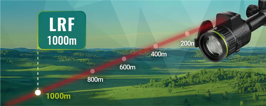 PixFra Volans V850 LRF 4K Mörkersikte IR med laseravståndsmätare - Nordic Aim AB
