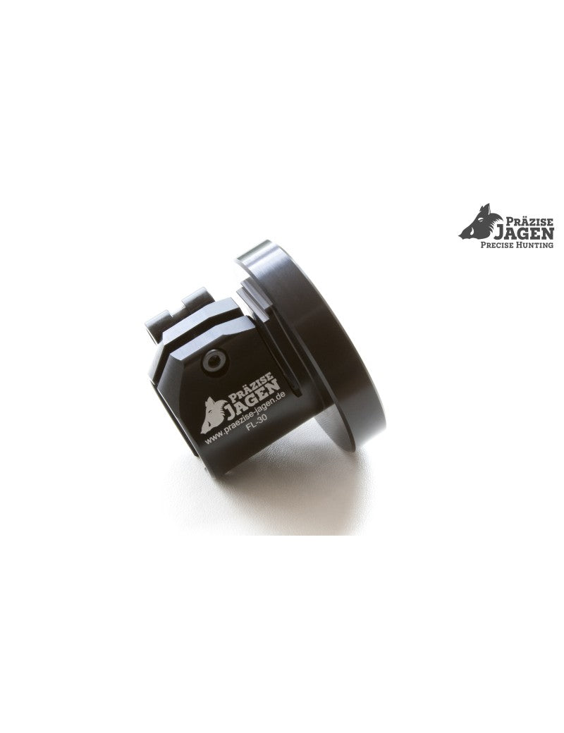 Präzise Jagen Flex QD Adapter för clip-on, snabbfäste med bajonett