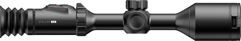 HIKMICRO Stellar SQ50L 4.0 värmesikte sedd rakt från sidan