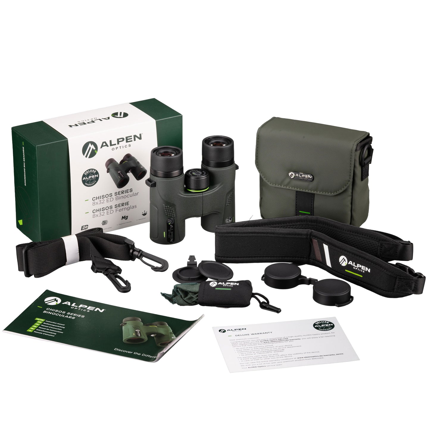 Alpen Optics Chisos 8x32 ED handkikare