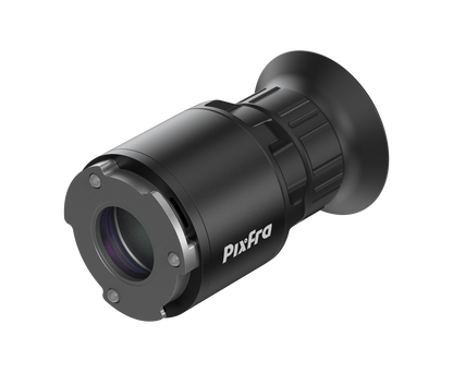 PixFra Taurus 2x22 okular tillbehör, okular sett framifrån